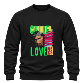 Tupac 2Pac Cali Love върху Блуза