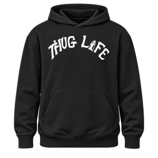 Tupac 2Pac Thug Life върху Худи