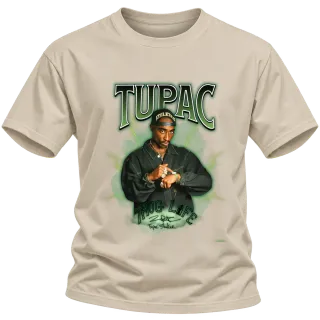 Tupac 2Pac Thug Life върху Тениска