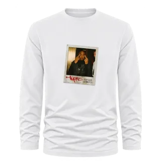 Tupac 2Pac Trust Nobody върху Тениска с дълъг ръкав