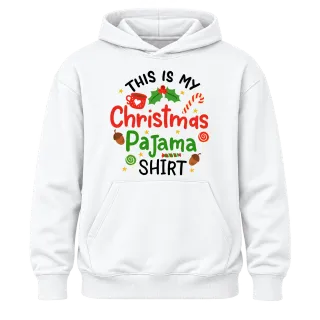 Коледа Christmas Pajama върху Худи