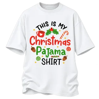 Коледа Christmas Pajama върху Овърсайз