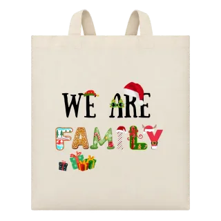 We are Family Коледно настроение върху Чанта