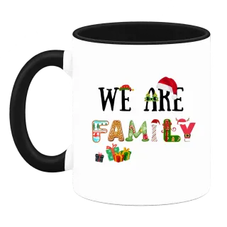 We are Family Коледно настроение върху Чаша