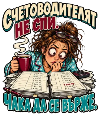 Счетоводителят не спи