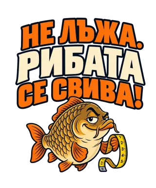 Не лъжа, рибата се свива