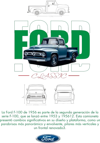 Ford F-100 1956 Classic