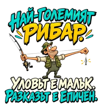 Най-големият рибар. Разказът е епичен