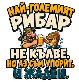 Упоритият рибар
