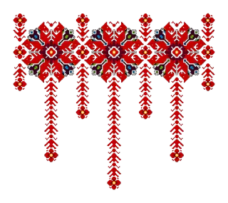 Българска шевица „Цъфтящ гердан с висулки“