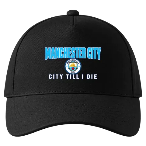Манчестър Сити City Till I Die върху Шапка — Черно
