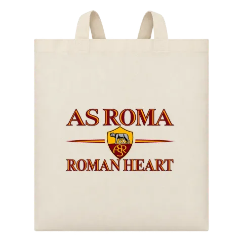 AS Roma Roman Heart върху Чанта — Бежово