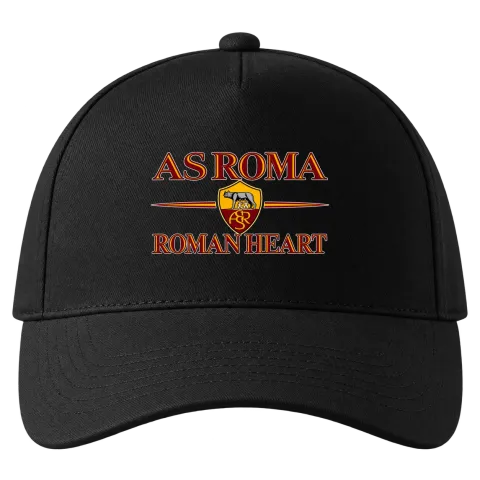 AS Roma Roman Heart върху Шапка — Черно