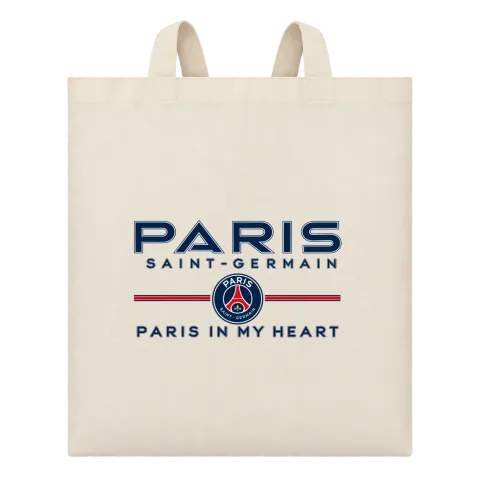Paris Saint-Germain PARIS IN MY HEART върху Чанта — Бежово