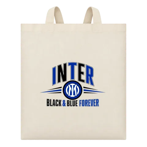 Интер Black & Blue Forever върху Чанта — Бежово