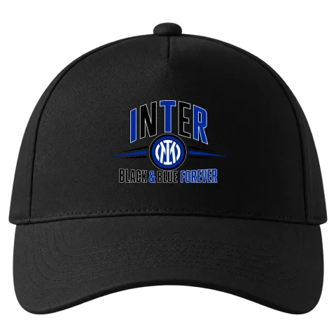 Интер Black & Blue Forever върху Шапка — Черно