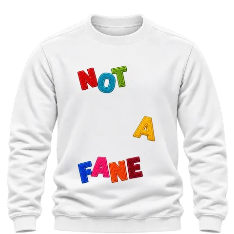 NOT A FANE върху Блуза — Бяло