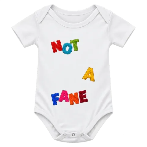 NOT A FANE върху Боди — Бяло