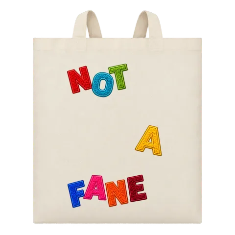 NOT A FANE върху Чанта — Бежово