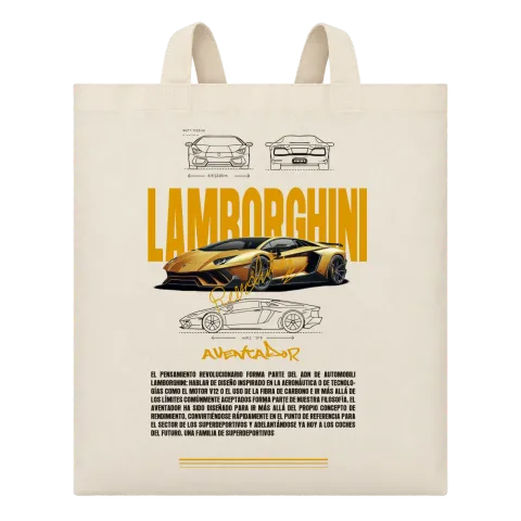Lamborghini Aventador върху Чанта — Бежово