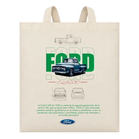 Ford F-100 1956 Classic върху Чанта — Бежово