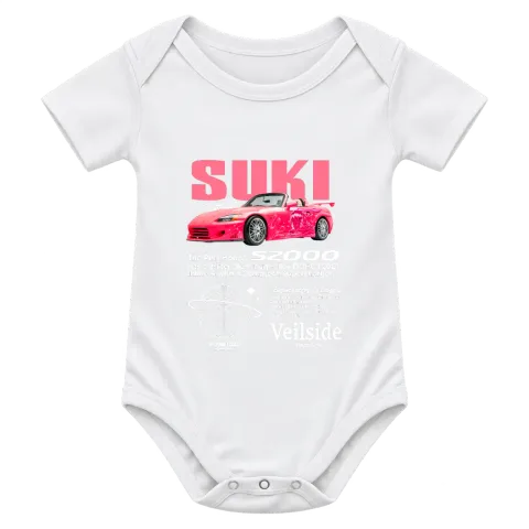 Розов Honda S2000 Silk върху Боди — Бяло