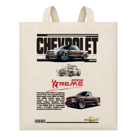 Chevrolet 2002 KREAME върху Чанта — Бежово