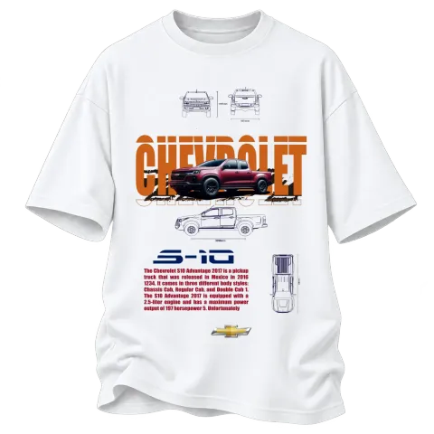 Chevrolet S10 Advantage 2017 върху Овърсайз — Бяло