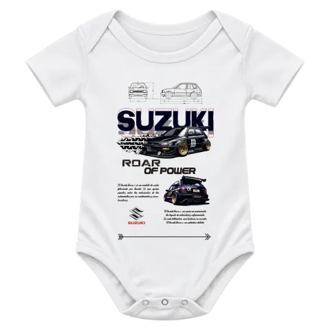 Suzuki Roar of Power върху Боди — Бяло