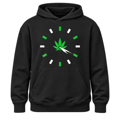 4:20 върху Худи — Черно