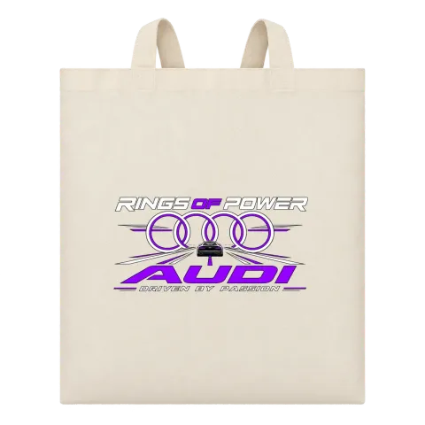 Audi Rings of Power върху Чанта — Бежово