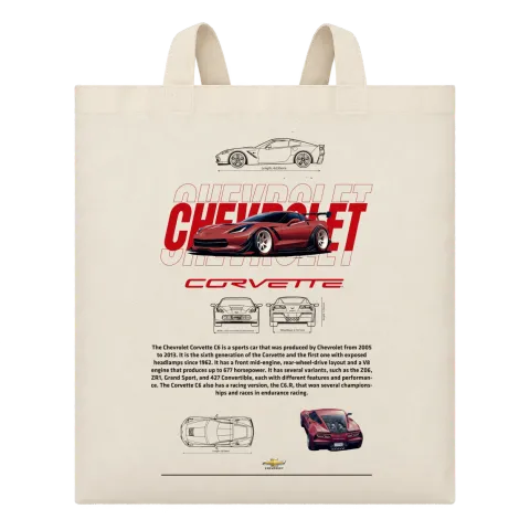 Chevrolet Corvette класика върху Чанта — Бежово