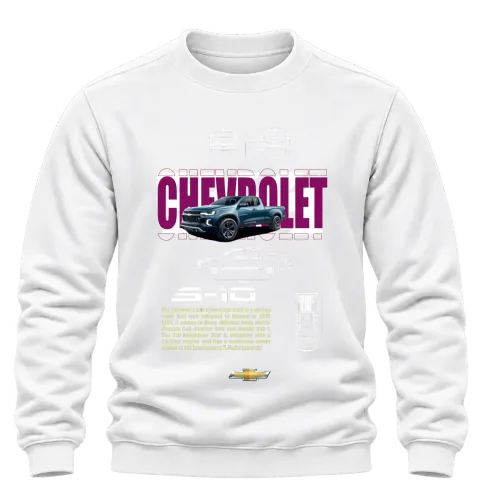 Chevrolet S10 пикап върху Блуза — Бяло