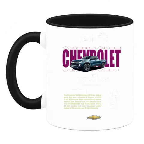 Chevrolet S10 пикап върху Чаша — Черна