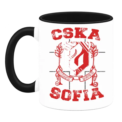 ЦСКА София върху Чаша — Черна