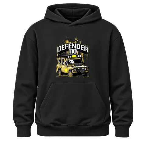 Defender 110 офроуд приключение върху Худи — Черно