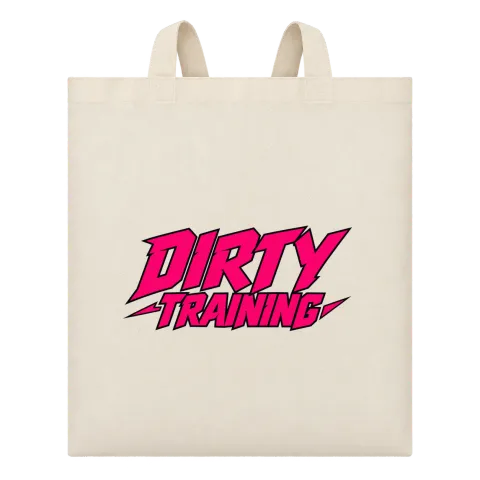 DIRTY TRAINING върху Чанта — Бежово
