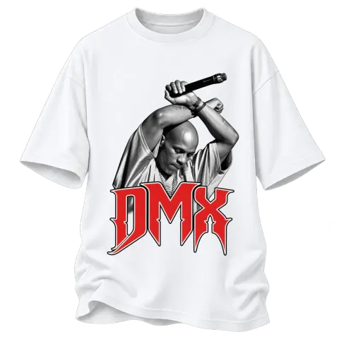 DMX върху Овърсайз — Бяло