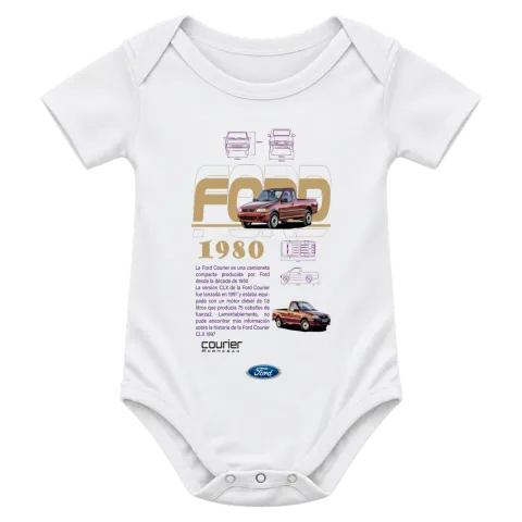 Ford Courier 1980 върху Боди — Бяло