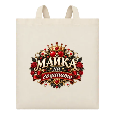 Майка на годината върху Чанта — Бежово