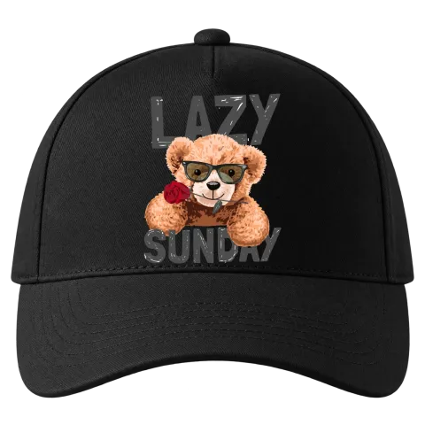 Мече Lazy Sunday върху Шапка — Черно