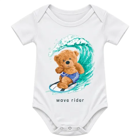 Мече Wave Rider върху Боди — Бяло