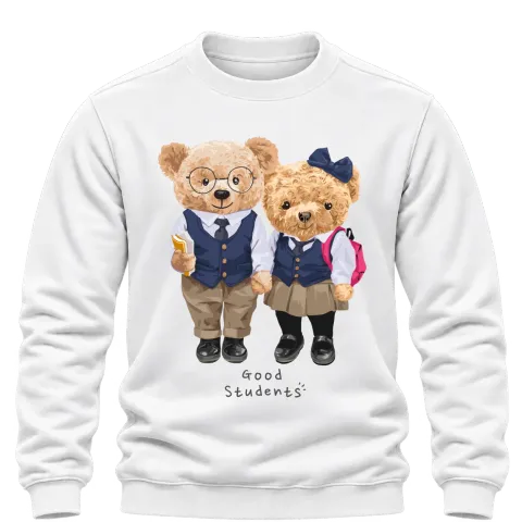Мечета Good Students върху Блуза — Бяло