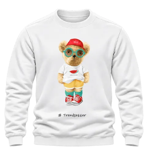 Мечо trendsetter върху Блуза — Бяло