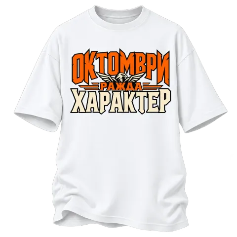 Октомври ражда характер върху Овърсайз — Бяло