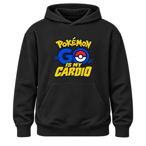 Pokémon GO е моето кардио върху Худи — Черно