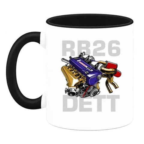 RB26 Built върху Чаша — Черна