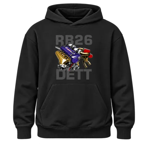 RB26 Built върху Худи — Черно