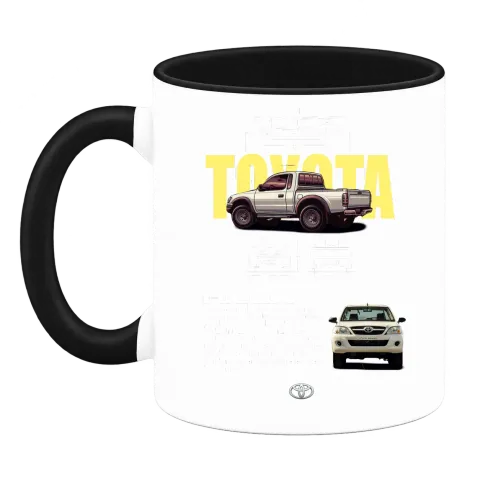 Toyota Hilux легенда върху Чаша — Черна