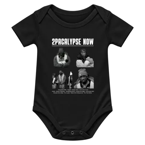 Tupac 2Pac 2Pacalypse Now върху Боди — Черно